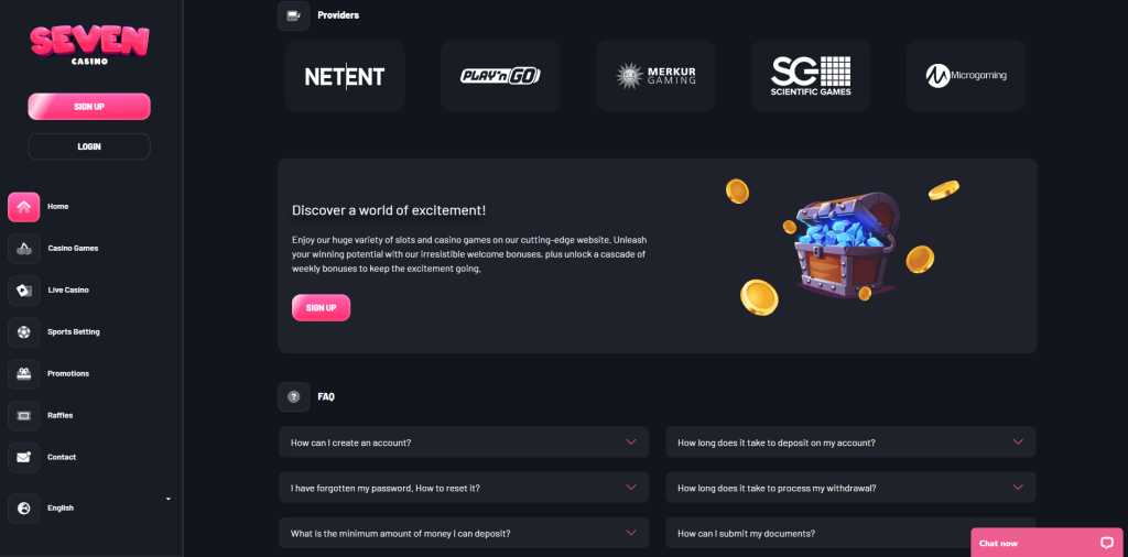 Image of a Seven Casino Introduction 1